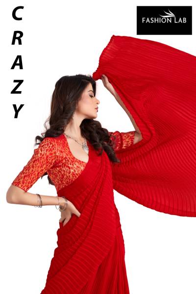 CRAZY BY FASHION LAB GEORGETTE SAREE MANUFACTURER IN INDIA
